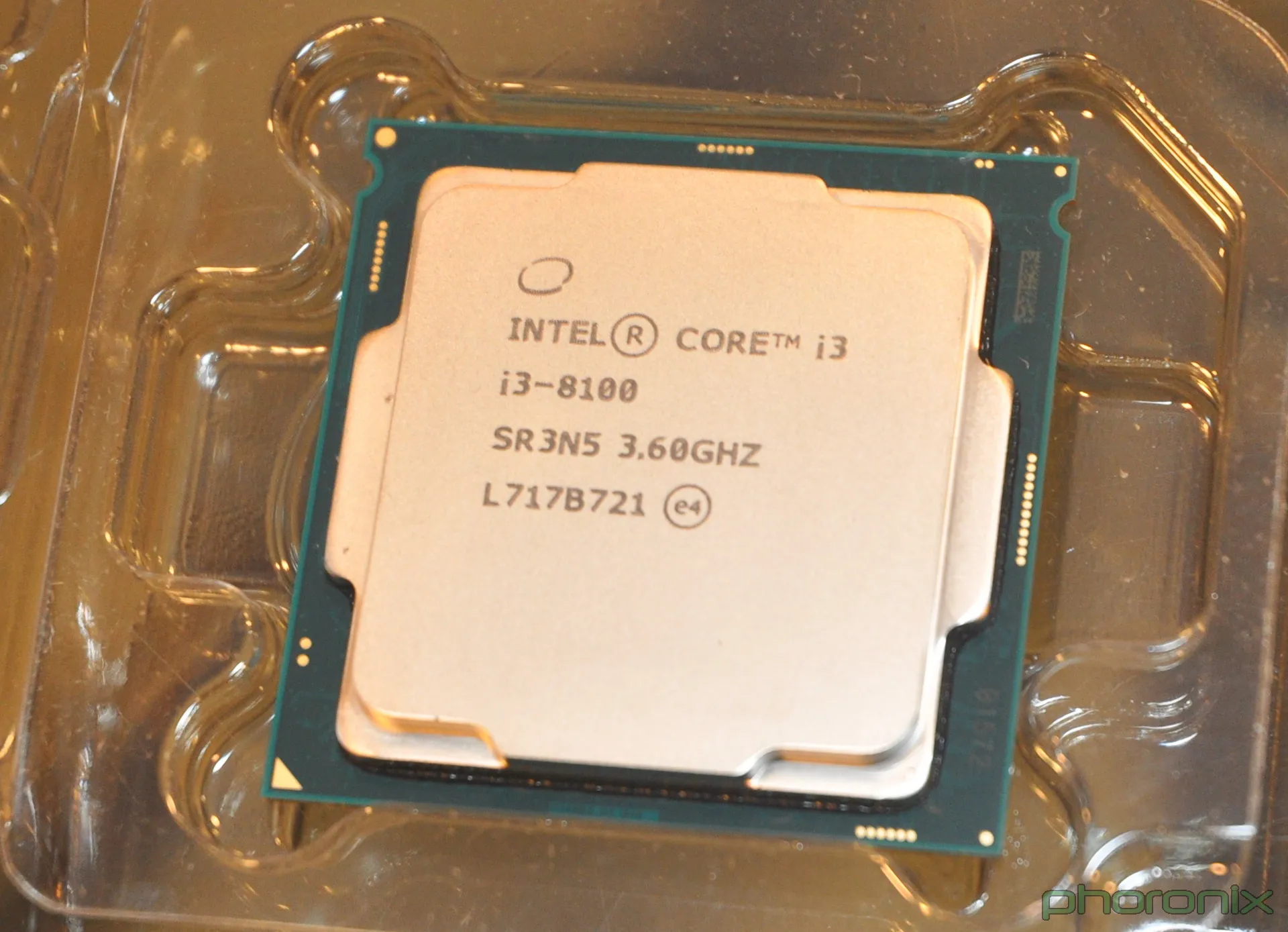 Intel Core i3 8100: 3.6GHz Quad-Core With UHD Graphics For