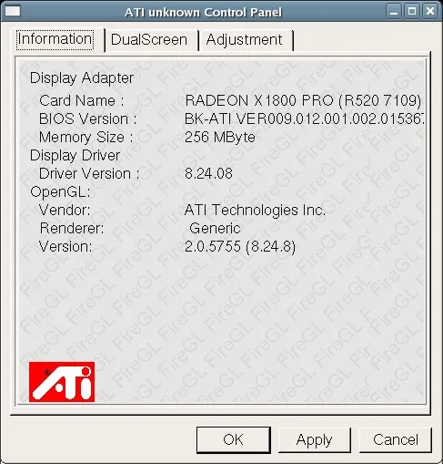 Ati mobility 2024 radeon x1600 driver