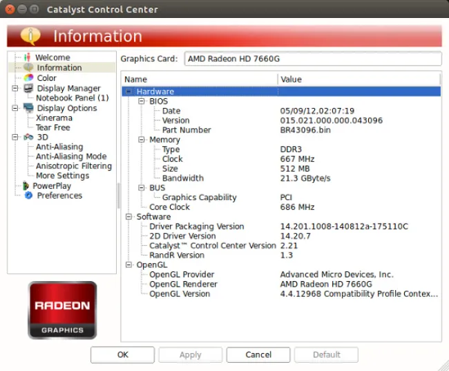 Amd radeon 2025 hd 7660g driver