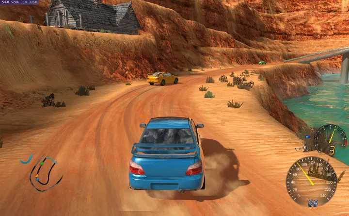 Stunt rally online game