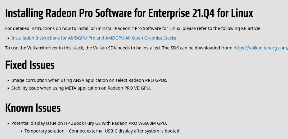 Radeon pro windows discount 10