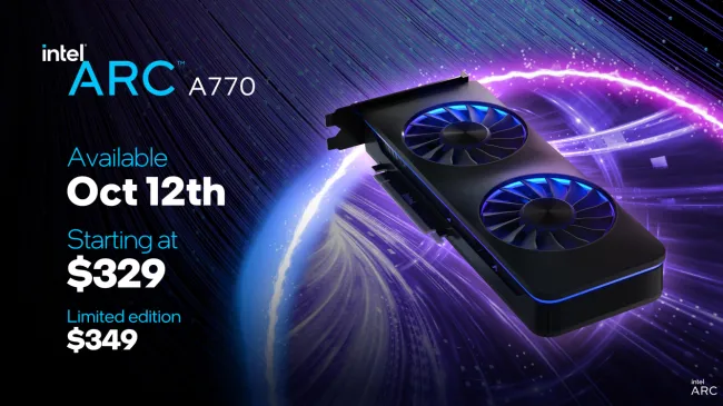 Intel Arc A750 Limited Edition 8GB-