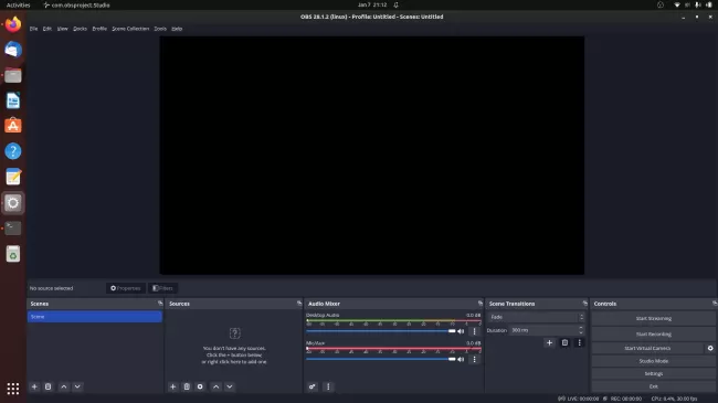 OBS Studio on Linux