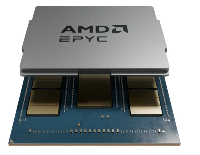 AMD 5th Gen EPYC graphic