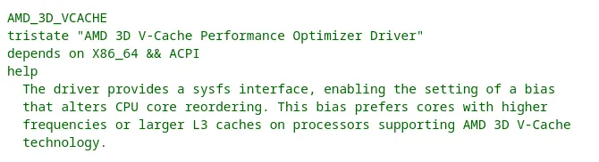 AMD 3D V-Cache Linux driver