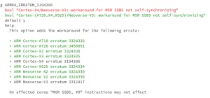 Arm Expands Speculative SSBS Workaround With More CPU Cores Being Affected