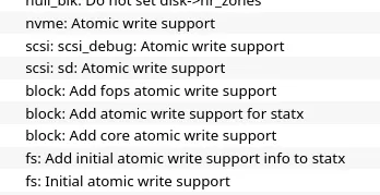 Linux 6.11 To Introduce Block Atomic Writes - Including NVMe & SCSI Support