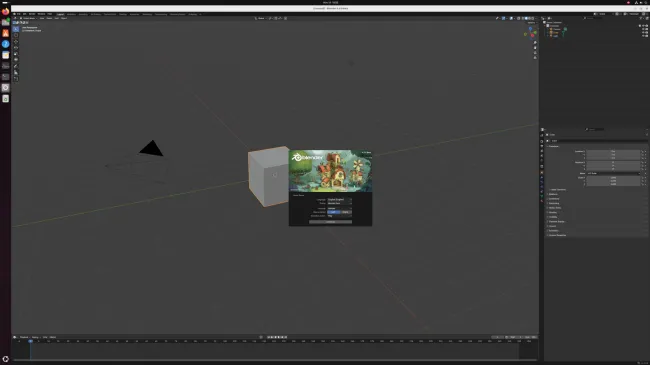 Blender 4.3 on Linux