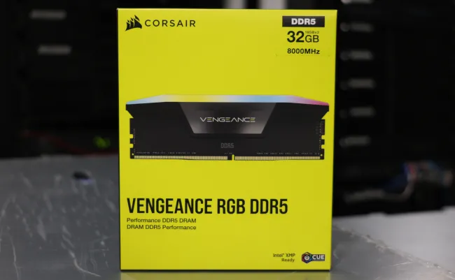 AMD Ryzen 7 9700X Efficiency With DDR5-8000 The usage of Corsair Vengeance 2x16GB DDR5-8000 DIMMs Evaluation