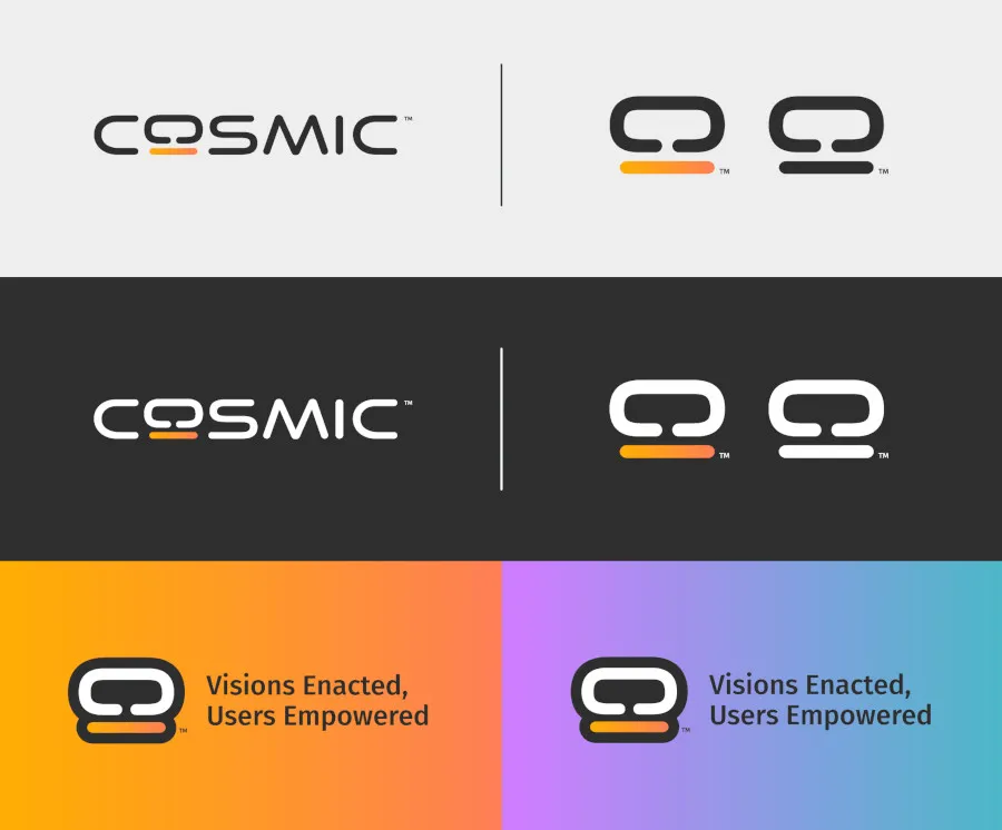 COSMIC branding by System76