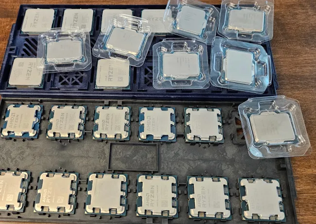 Intel and AMD CPUs