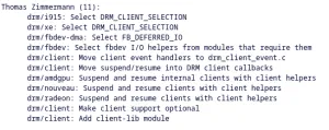 DRM Client Library Code Ready Ahead Of Linux 6.13