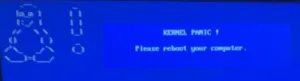 Linux's New DRM Panic "Blue Screen of Death" In Action