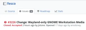 Fedora Workstation 41 Install Media Will Ship With Wayland-Only GNOME
