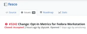 Fedora Workstation 42 Cleared To Offer Opt-In Metrics Reporting