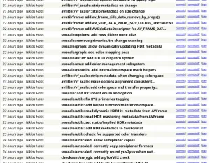 FFmpeg Landing A Number Of Improvements For HDR