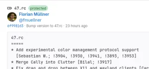 GNOME Mutter 47.rc Ships Experimental Color Management Protocol