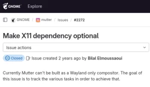GNOME 47 Can Now Be Built With X11 Support Disabled