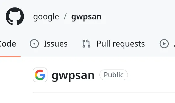 GWPSan on GitHub