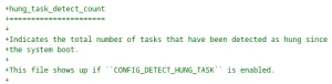 Linux 6.13 Will Report The Number Of Hung Tasks Since Boot