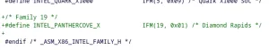Intel Diamond Rapids Switches To "Family 19" In Ending Intel Family 6 CPU Era