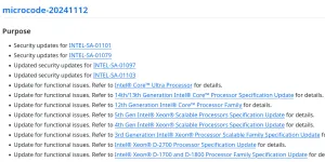 Intel Releases New CPU Microcode For Two New Security Advisories