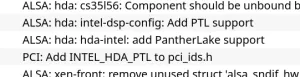 Intel Panther Lake Audio Support Coming With Linux 6.11