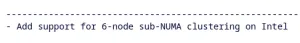 Intel SNC6 Sub-NUMA Clustering Support With Linux 6.13