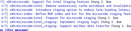 Intel Preparing New &quot;Staging&quot; Feature For Better Handling CPU Microcode Updates