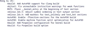 Clang AutoFDO & Propeller Optimization Support Sent In For Linux 6.13: 5~10% More Performance