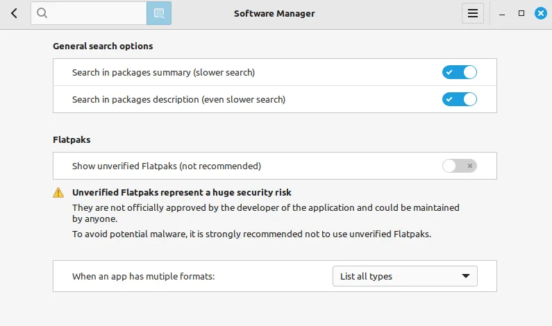 Linux Mint Disabling Unverified Flatpaks By Default