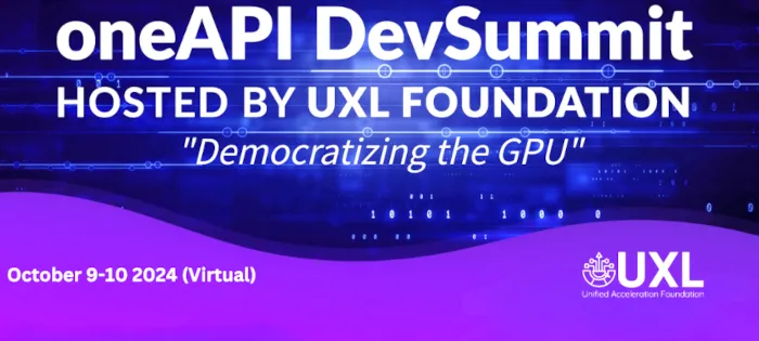 oneAPI DevSummit 2024 banner