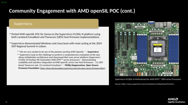 AMD openSIL with MITAC