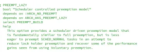 Lazy Preemption "PREEMPT_LAZY" Slated To Land In Linux 6.13