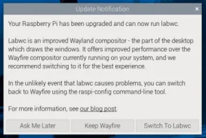 Raspberry Pi OS Now Using Wayland By Default On All Models