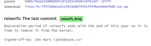 ReiserFS File-System Expected To Be Removed With Linux 6.13