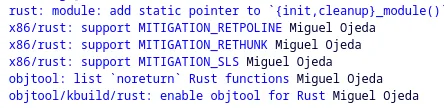 Rust Linux Kernel Code Prepares For CPU Mitigations Handling