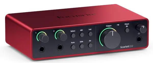 Focusrite Introduces New 4th-Gen Scarlett Solo, 2i2 & 4i4