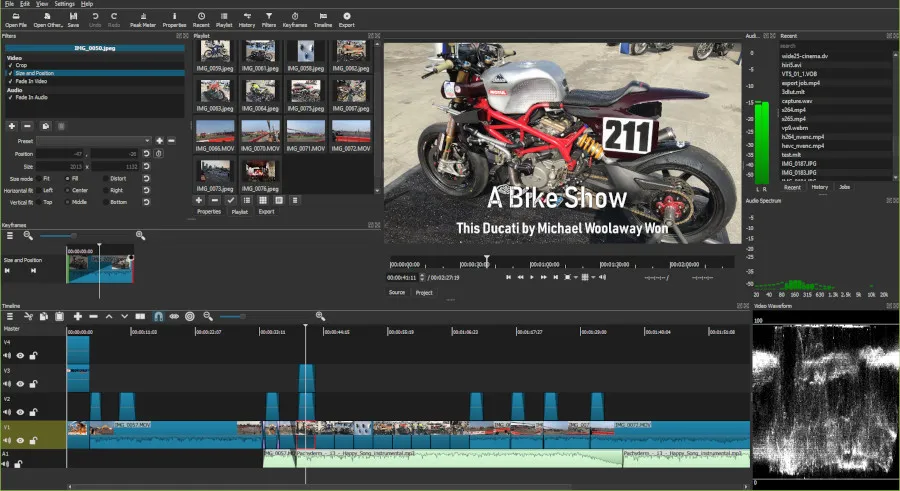 Shotcut video editor