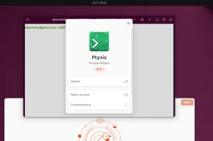 The Speedy Ptyxis Terminal Emulator Available On Ubuntu 24.10