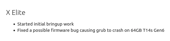 Ubuntu X Elite status update