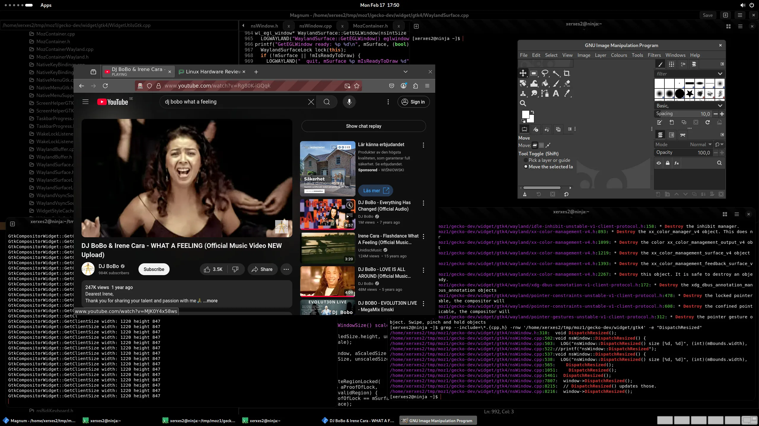 Progress Continues On Unofficial Firefox GTK4 Port, Code Now Available On GitHub