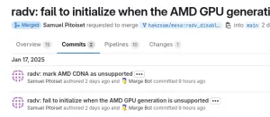 In Case You Wondered, RADV Doesn't Work On AMD CDNA Instinct Accelerators