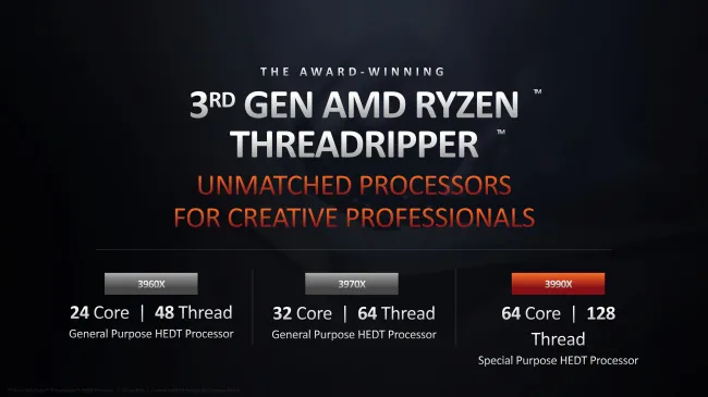 Ryzen discount 9 3990x