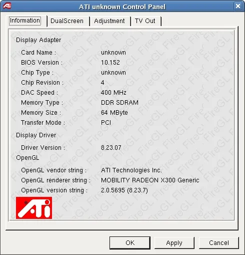 Ati display store adapter