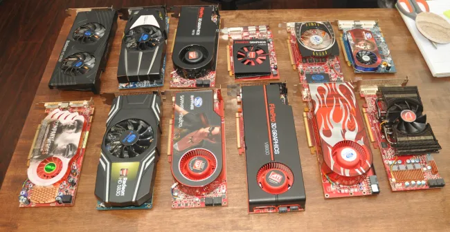 old radeon graphics cards