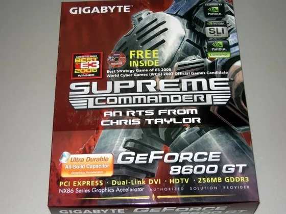 Gigabyte best sale 8600 gt