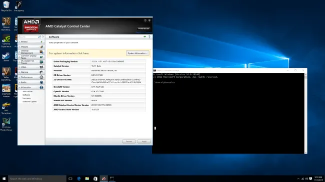 Amd radeon catalyst online control center windows 10