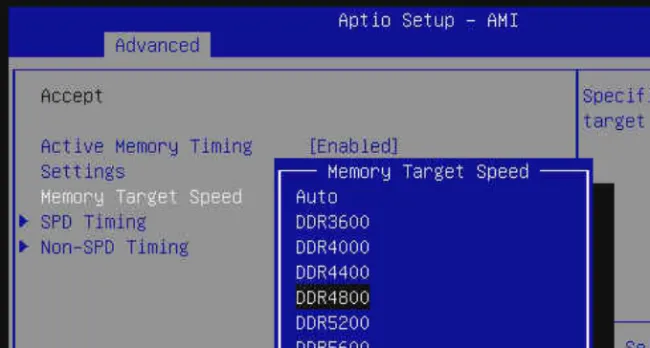 AMD EPYC Turin memory speeds