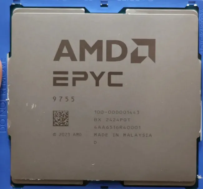 AMD EPYC 9755 CPU